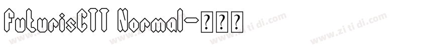 FuturisCTT Normal字体转换
